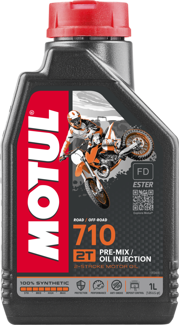 2缶！MOTUL 710 2T 1L 国内正規品　2缶 MOTUL 710 2T - Motul