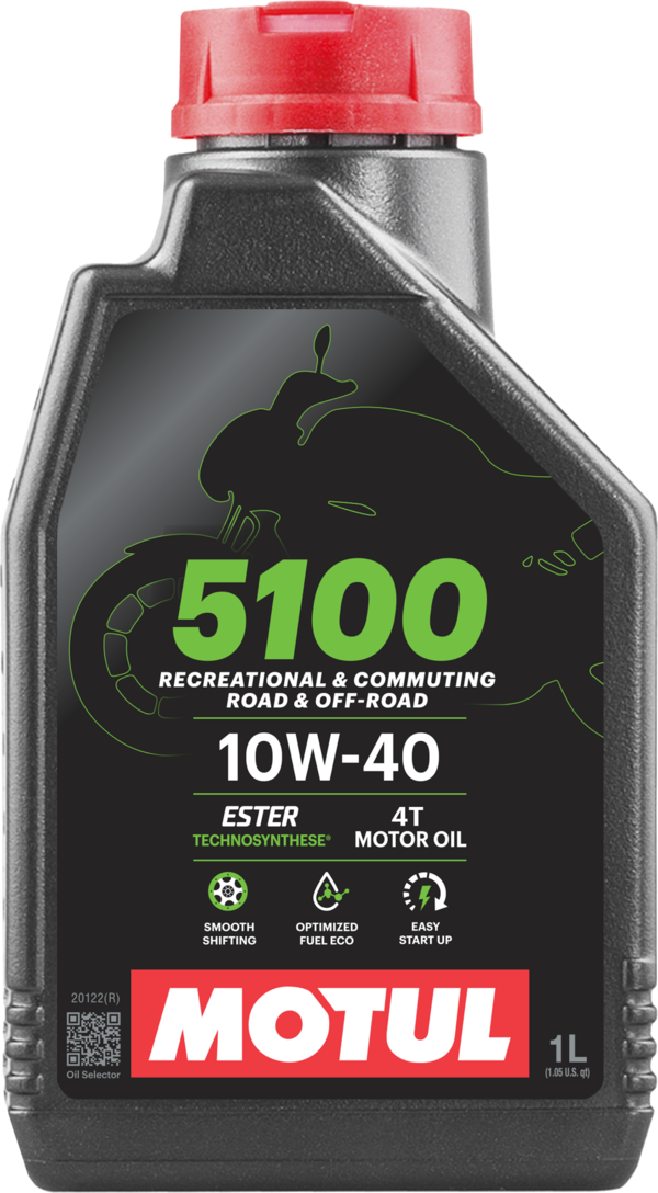 送料込！　MOTUL　モチュール　5100　10W-40　エンジンオイル　3L Webike | MOTUL モチュール 5100 4T 10W-401L4