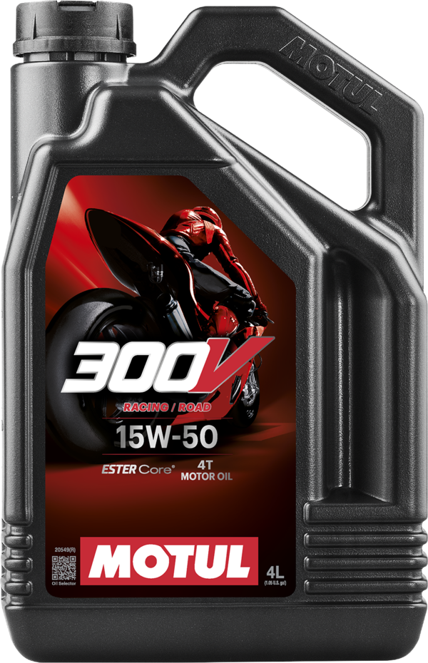 MOTUL 300V 4T FACTORY LINE ROAD RACING 15W-50 - Motul