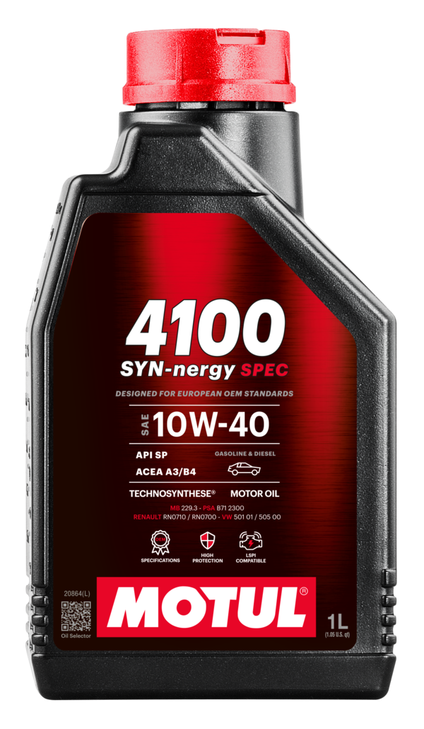 MOTUL 4100 TURBOLIGHT 10W-40 - Motul
