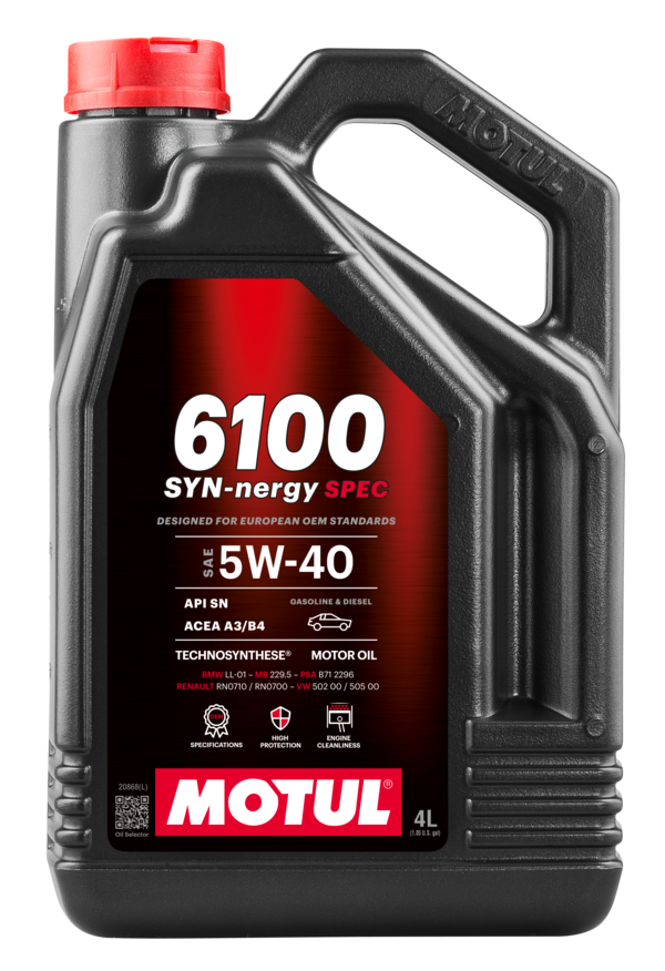 MOTUL 6100 SYN-NERGY SPEC 5W-40 - Motul