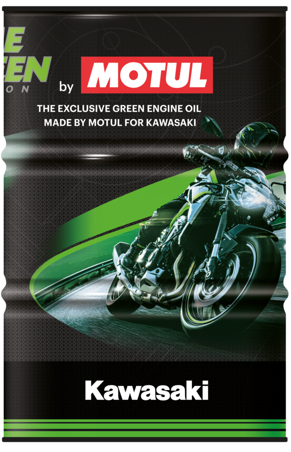 KAWASAKI LIME GREEN BY MOTUL 10W-40 4T - Motul