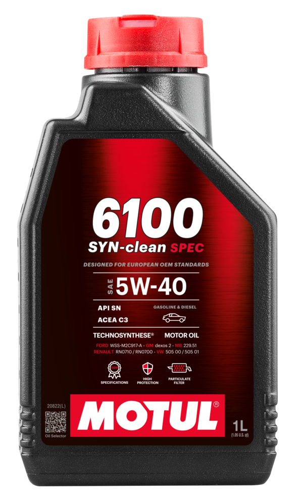 MOTUL 6100 SYN-CLEAN SPEC 5W-40 - Motul