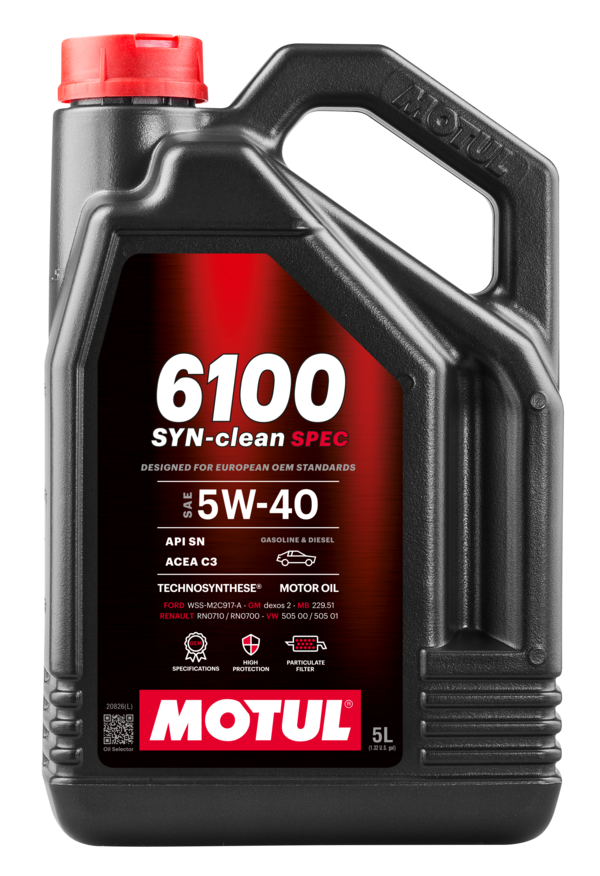 MOTUL 6100 SYN-CLEAN SPEC 5W-40 - Motul