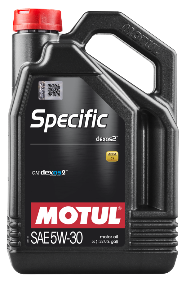 MOTUL Specific 5W30 5本セット MOTUL SPECIFIC DEXOS2 5W-30 - Motul