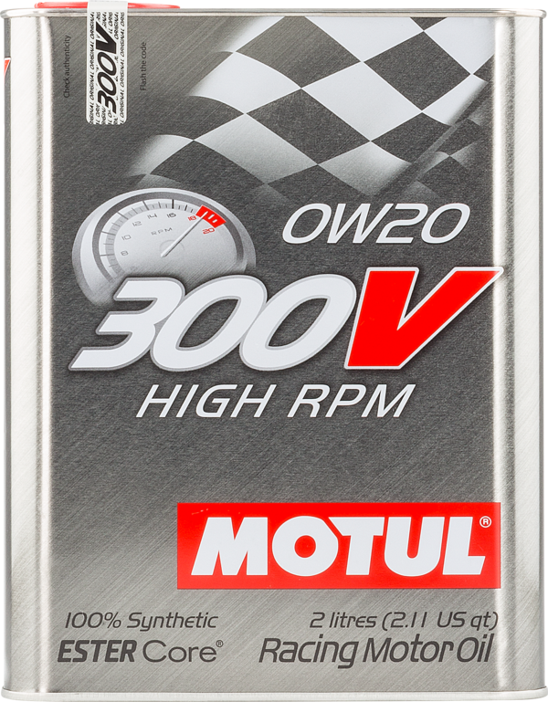MOTUL 300V HIGH RPM 0W-20 - Motul