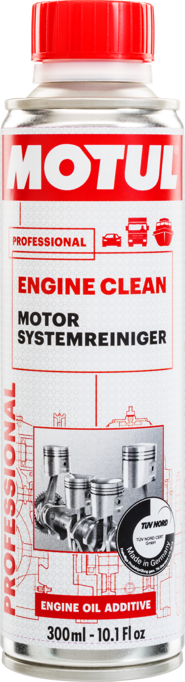 Nettoyant pré-vidange MOTUL ENGINE CLEANER pour Automobile, camions, moto,  quad 4T 300ml
