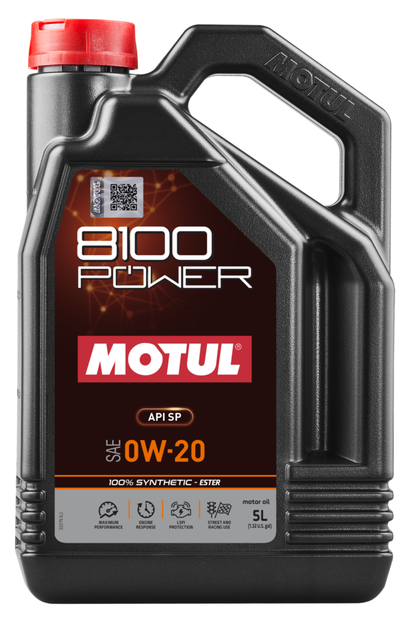 ⸝⸝o̴̶̷̥᷅ ̫ o̴̶̷̥᷅⸝⸝ MOTUL 8100 POWER 0W-20 - Motul